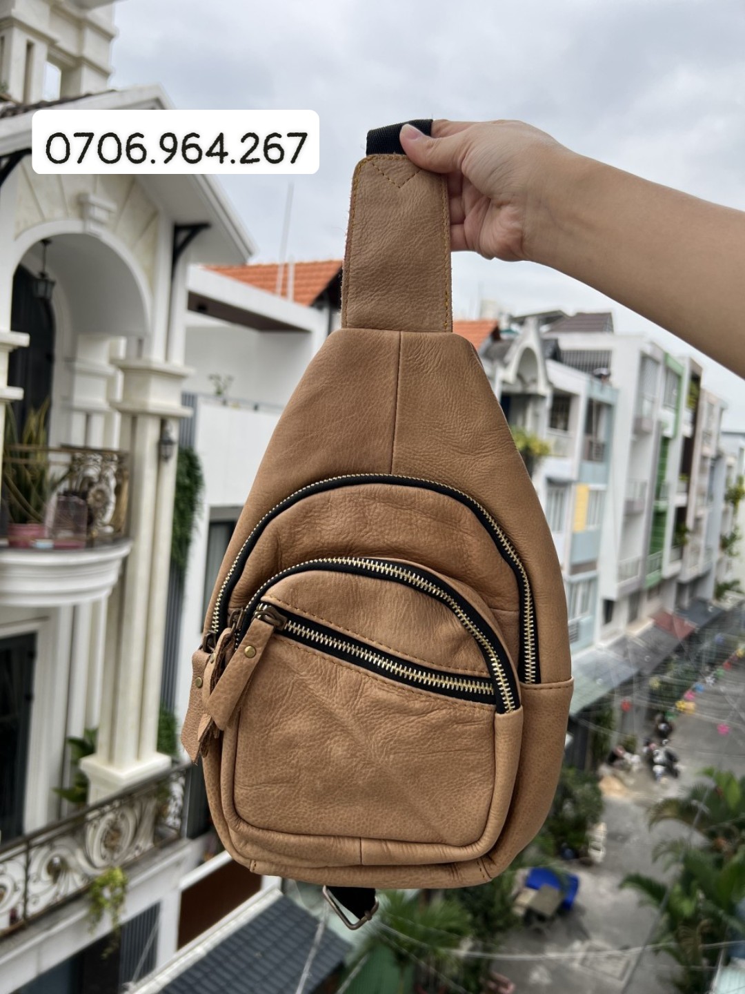 túi đeo chéo da bò (bán sỉ tận xưởng không qua trung gian)