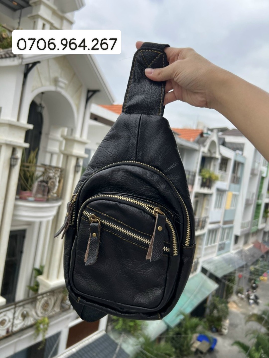 túi đeo chéo da bò (bán sỉ tận xưởng không qua trung gian)