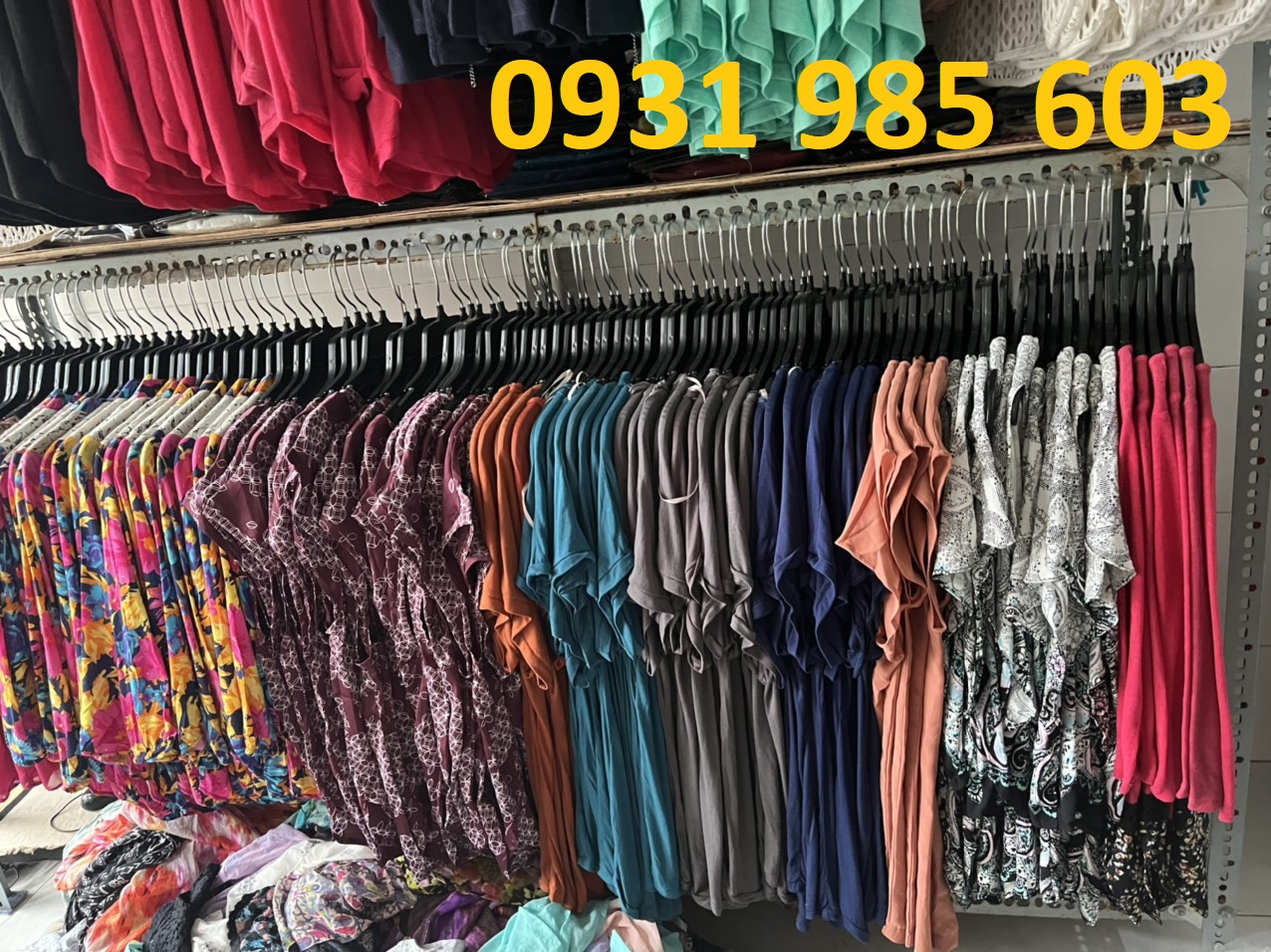 ĐÓNG GIÁ SỈ ÁO THUN PHỐI VOAN THỜI TRANG XUẤT KHẨU DƯ, GIÁ RẺ