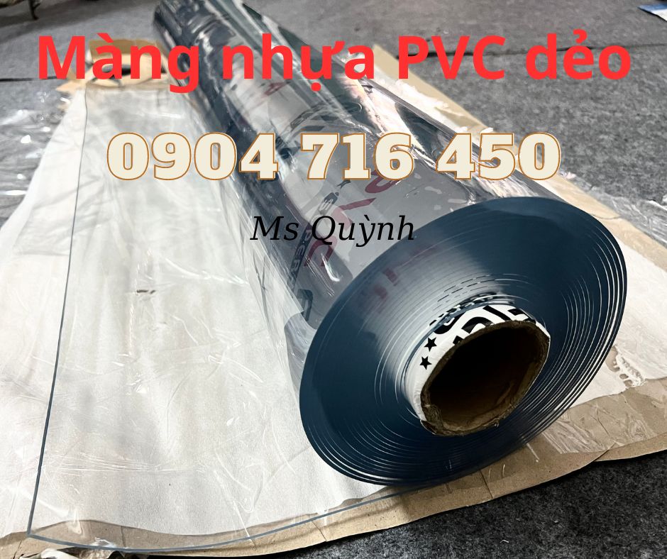 Màn nhựa dẻo PVC trong khổ lớn Hồ Chí Minh