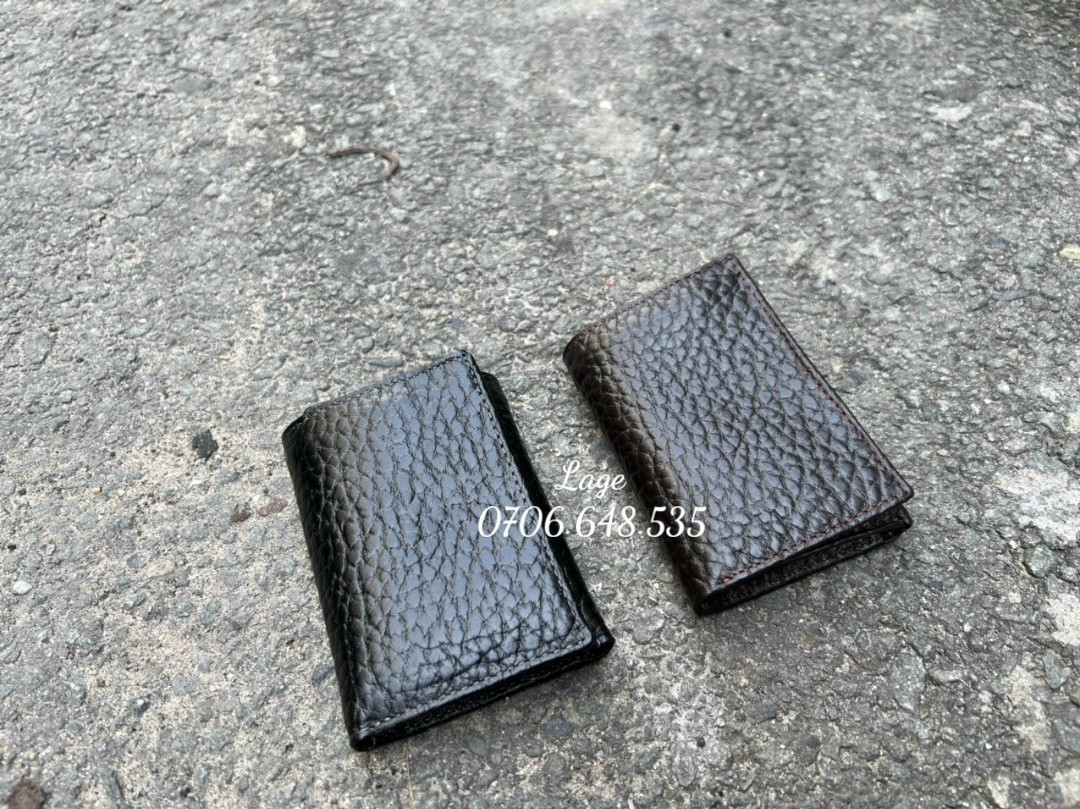 ví da bò dập vân voi 3 gấp, tìm khách sỉ hợp tác
