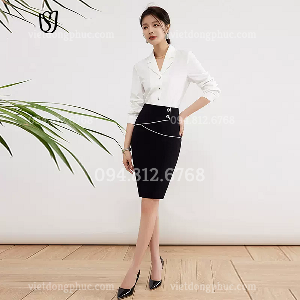 May chân váy công sở đẹp chuyên nghiệp, chất lượng nhất