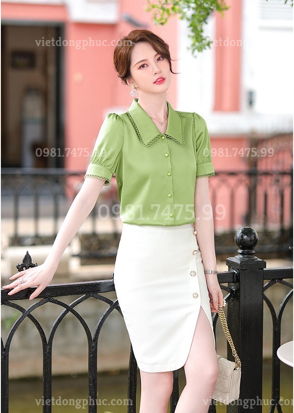 May chân váy công sở đẹp chuyên nghiệp, chất lượng nhất