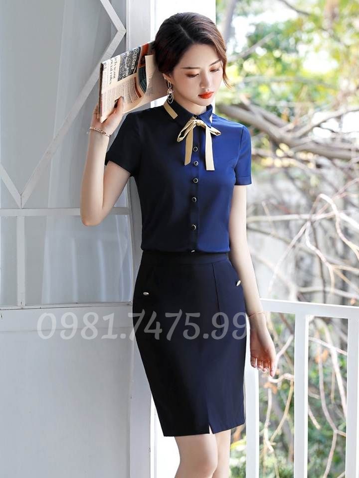 May chân váy công sở đẹp chuyên nghiệp, chất lượng nhất