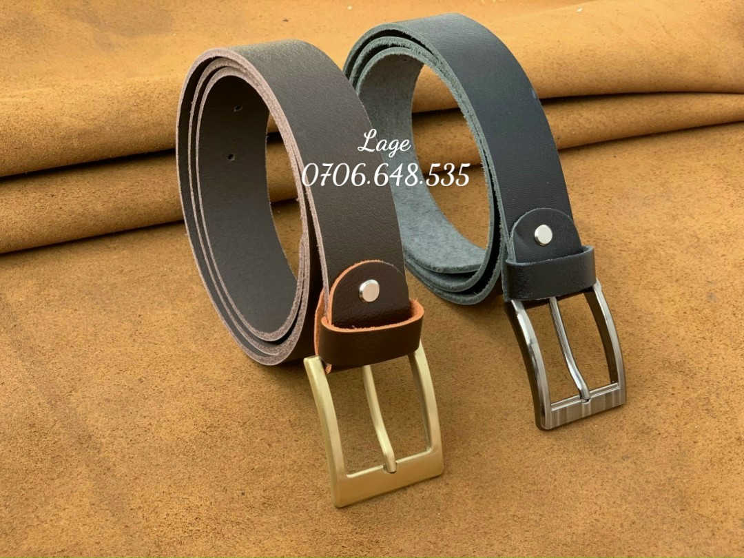 Dây da bò mộc đơn giản, sỉ số lượng giá tốt