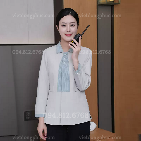 Xưởng may đồng phục buồng phòng thời trang, giá rẻ nhất
