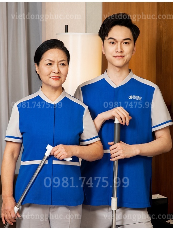 Xưởng may đồng phục buồng phòng thời trang, giá rẻ nhất