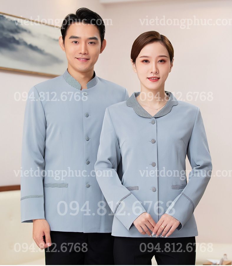 Xưởng may đồng phục buồng phòng thời trang, giá rẻ nhất