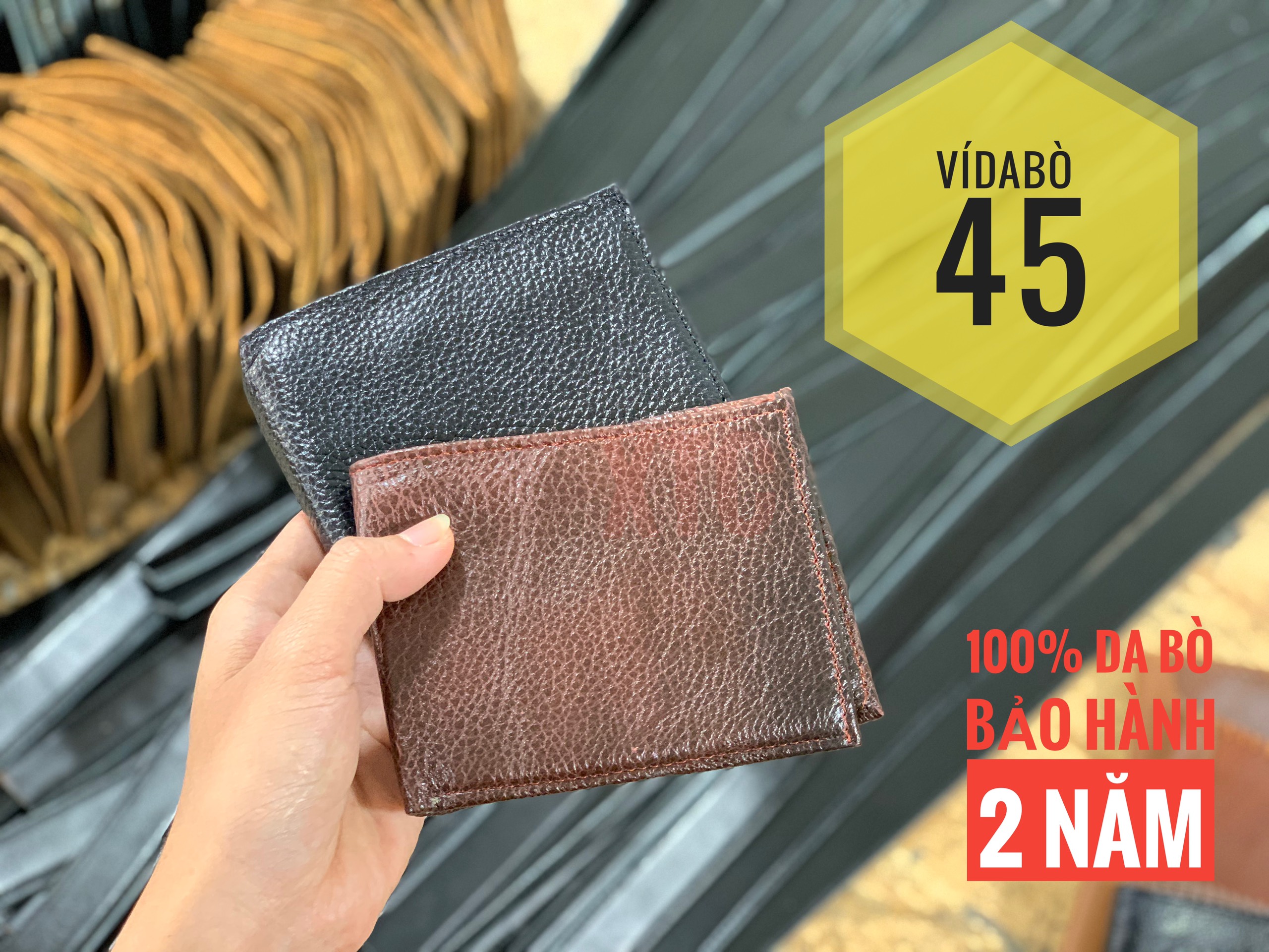 xưởng xuất sỉ thắt lưng da, ví da giá sale siêu hot