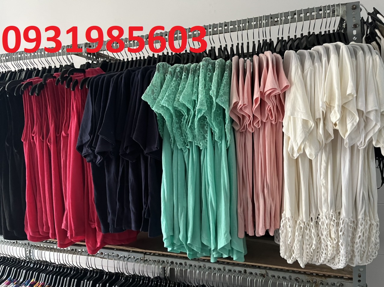 BÁN SỈ LÔ ÁO THUN GIẤY XUẤT KHẨU DƯ CỔ TIM, GIÁ RẺ