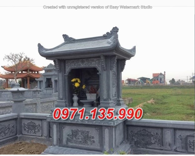 Mẫu am thờ tro cốt bằng đá đẹp bán tại Hậu Giang