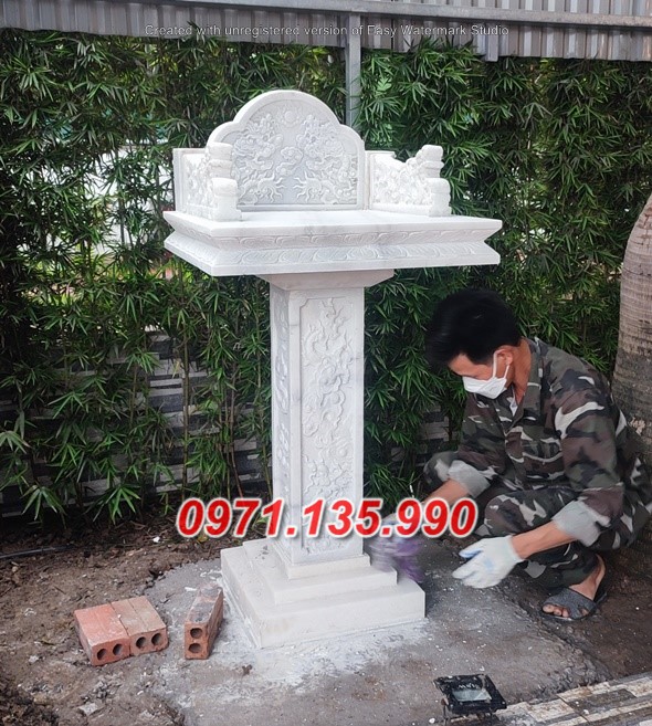 Mẫu cây hương bằng đá đẹp bán tại Kiên Giang