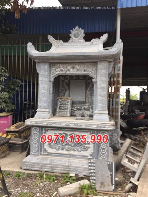 Mẫu miếu thờ bằng đá đẹp bán tại An Giang