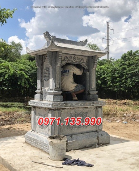 Mẫu miếu thờ bằng đá đẹp bán tại quảng bình 43