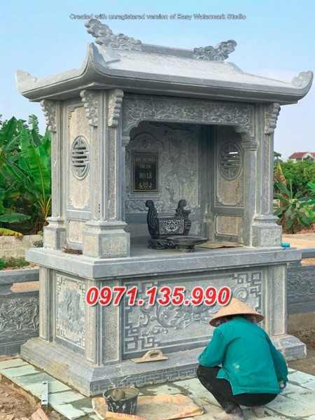 Mẫu miếu thờ bằng đá đẹp bán tại quảng bình 43