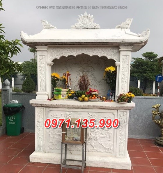 Mẫu miếu thờ bằng đá đẹp bán tại quảng trị 65