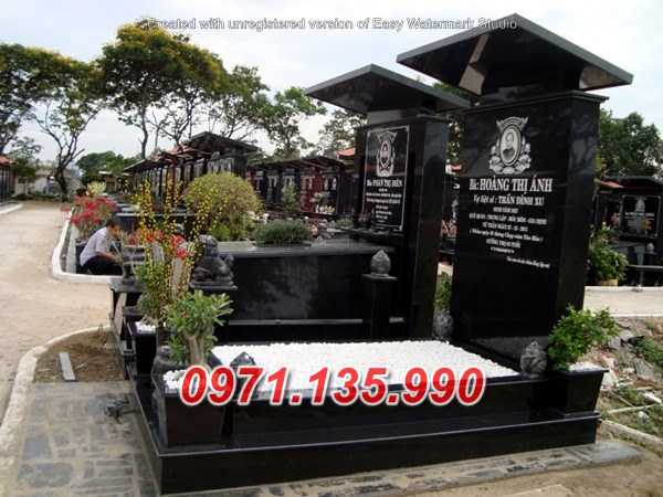 Mẫu mộ đá hoa cương đẹp bán tại đà nẵng - mộ đá để tro cốt