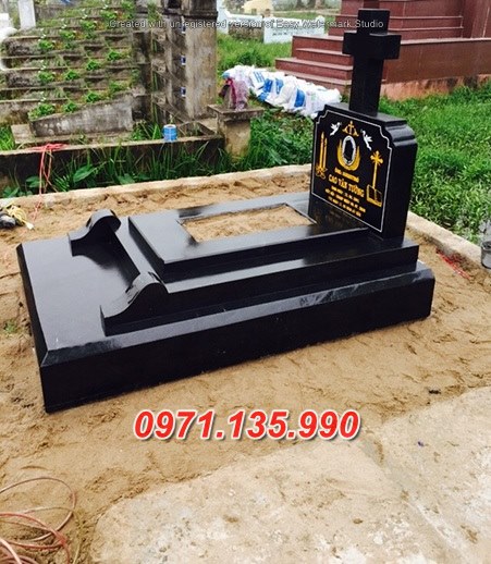 Mẫu mộ đá hoa cương đẹp bán tại kon tum - mộ đá để tro cốt
