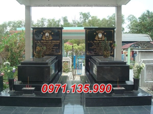 Mẫu mộ đá hoa cương đẹp bán tại phú yên - mộ đá để tro cốt