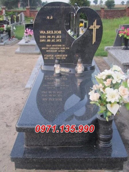 Mẫu mộ đá hoa cương đẹp bán tại quảng bình