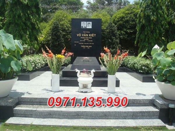 Mẫu mộ đá hoa cương đẹp bán tại quảng bình