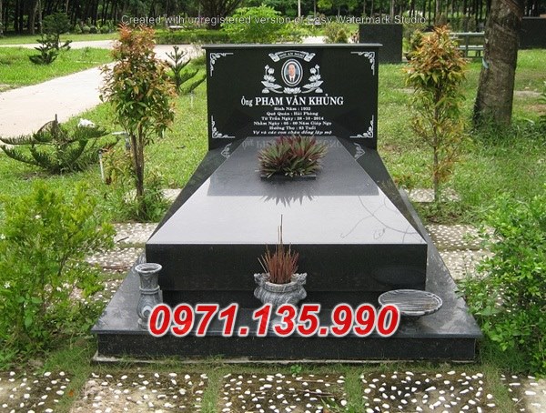 Mẫu mộ đá hoa cương đẹp bán tại quảng bình