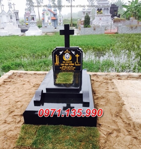 Mẫu mộ đá hoa cương đẹp bán tại hà giang - mộ đá