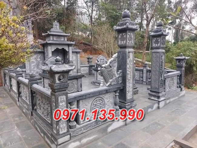 Mẫu nghĩa trang để tro cốt bằng đá đẹp bán tại kiên giang - nhà mồ đá
