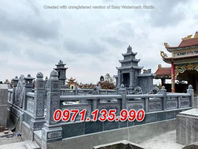 Mẫu nghĩa trang để tro cốt bằng đá đẹp bán tại kiên giang - nhà mồ đá