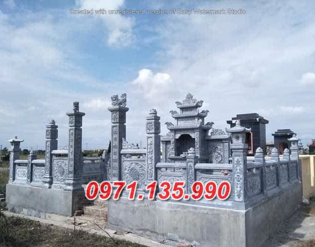 Mẫu nghĩa trang để tro cốt bằng đá đẹp bán tại kiên giang - nhà mồ đá