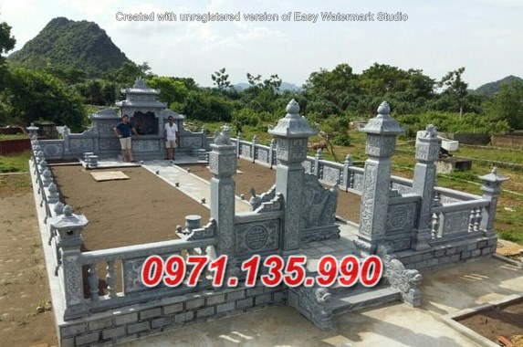 Mẫu nhà mồ đá để tro cốt đẹp bán tại tây ninh - lăng mộ dòng họ