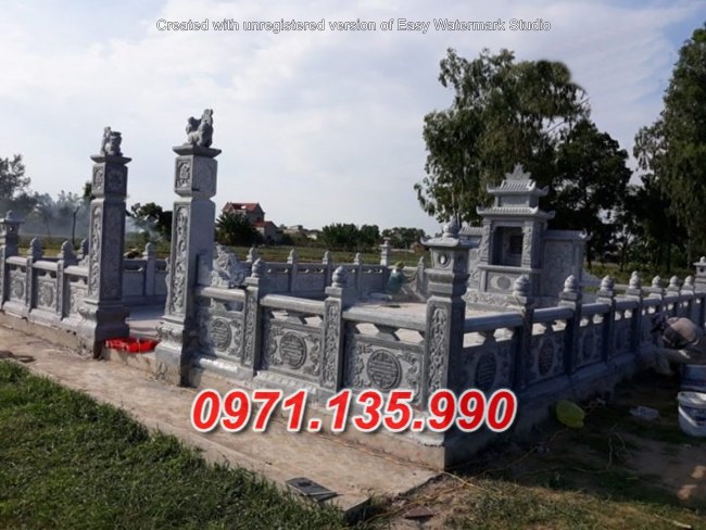 Mẫu nhà mồ đá để tro cốt đẹp bán tại tây ninh - lăng mộ dòng họ