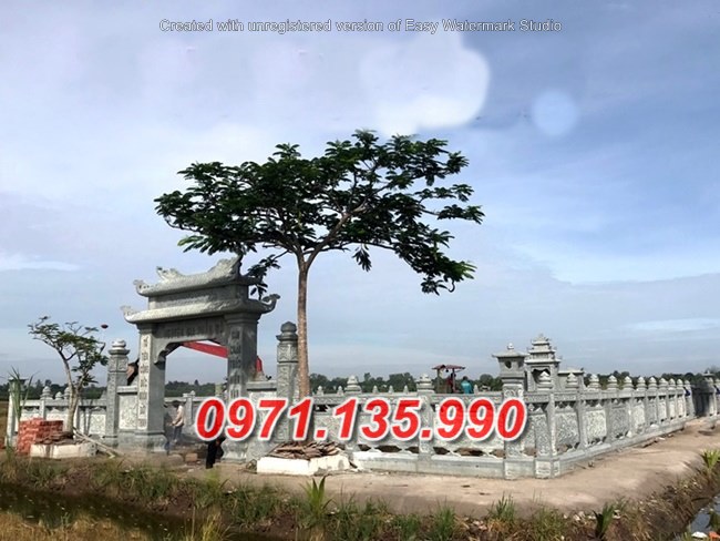 mẫu nghĩa trang đá để tro cốt đẹp bán tại TP HCM - lăng mộ dòng họ