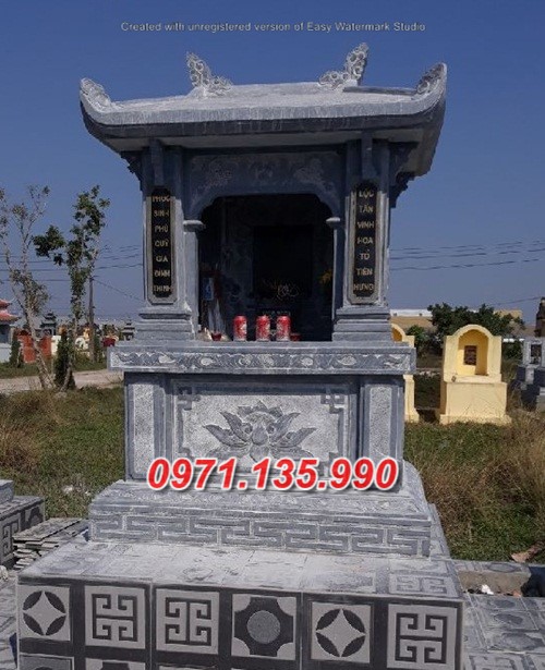 Mẫu am thờ đá để tro cổt đẹp bán tại sóc trăng - bàn thờ thiên