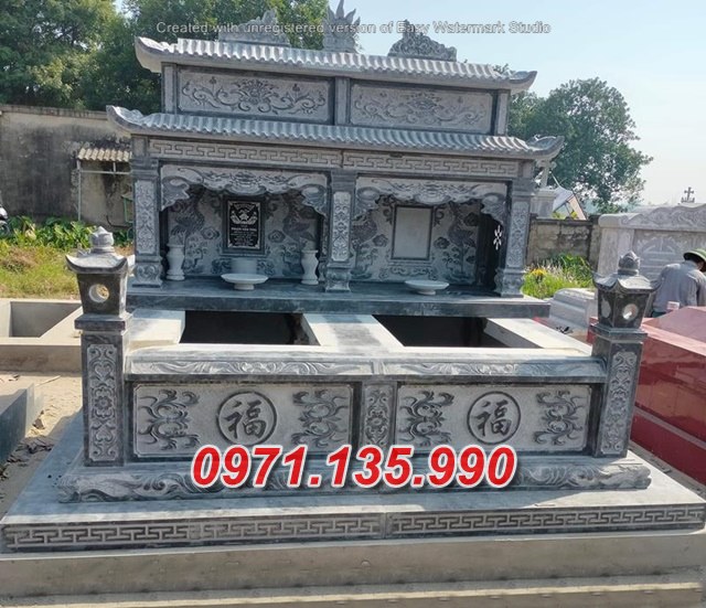 Mẫu mộ đá để tro cốt đẹp bán tại vũng tàu - mộ đá quây mộ đá chụp