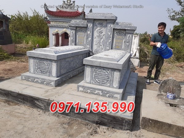 Mẫu mộ đá để tro cốt đẹp bán tại đà nẵng - mộ đá quây mộ đá chụp