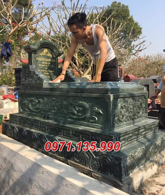 Mẫu mộ đá để tro cốt đẹp bán tại Huế - mộ đá đơn giản bán tại Huế