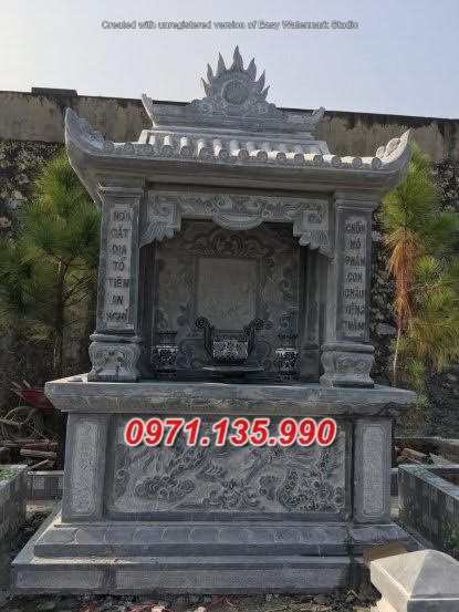 Mẫu miếu thờ thần linh bằng đá đẹp bán tại Sóc Trăng - Bàn thờ thiên