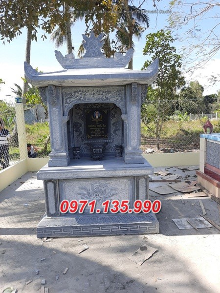 Mẫu miếu thờ thần linh bằng đá đẹp bán tại Sóc Trăng - Bàn thờ thiên