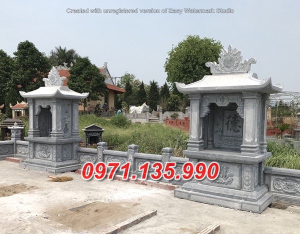 Mẫu miếu thờ thần linh bằng đá đẹp bán tại kiên giang - bàn thờ thiên