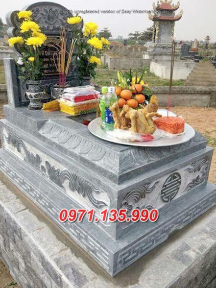 Mẫu mộ đá đơn giản đẹp để tro cốt bán tại gia lai - mộ đá bán cà mau