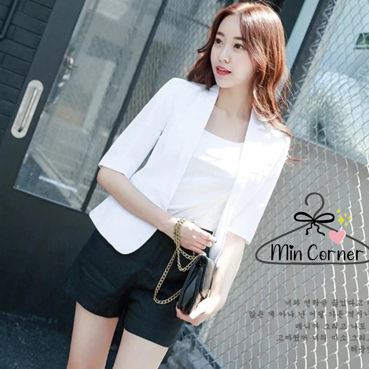 Áo Khoác Vest Tay Lửng Công Sở Thanh Lịch-215k