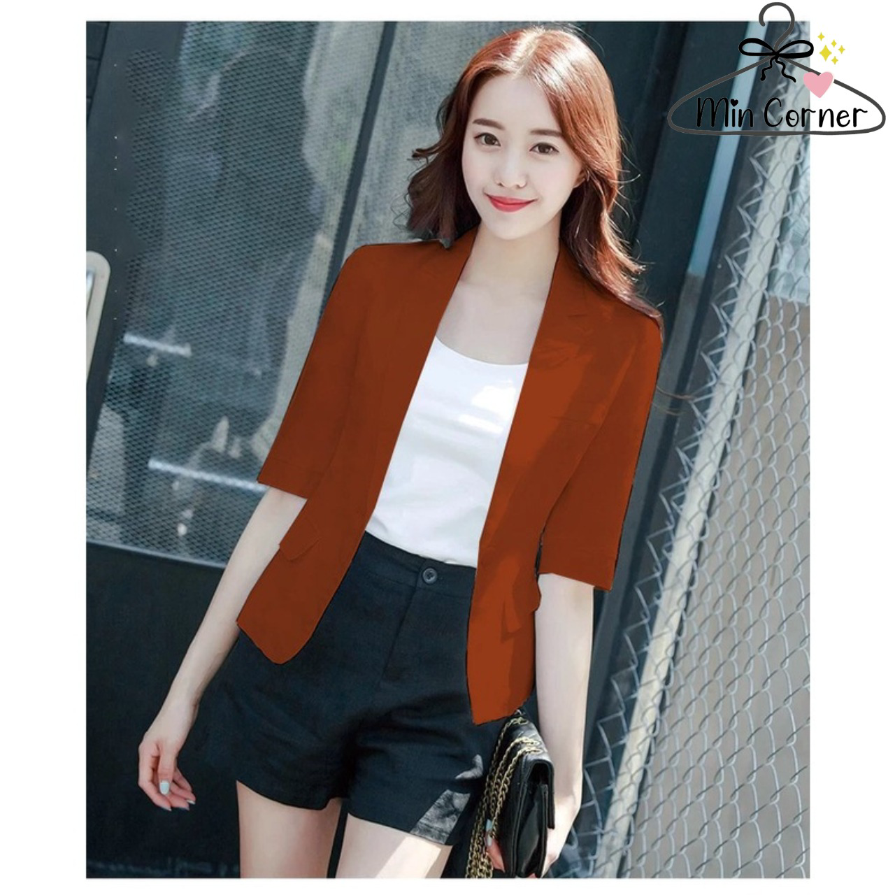 Áo Khoác Vest Tay Lửng Công Sở Thanh Lịch-215k