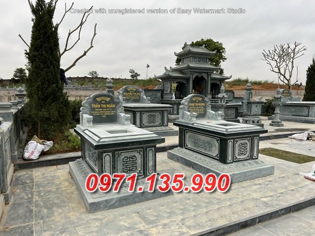 Mẫu mộ đá đôi để tro cốt đẹp bán tại bình định - mộ đá đôi bắc kạn