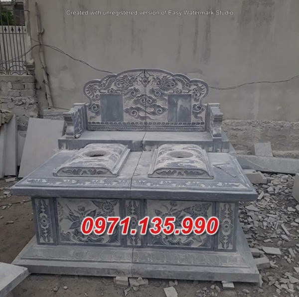 Mẫu mộ đá đôi song thân đẹp bán tại nam định thái nguyên tuyên quang