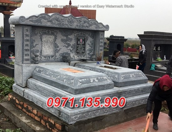 Mẫu mộ đá đôi song thân đẹp bán tại nam định thái nguyên tuyên quang