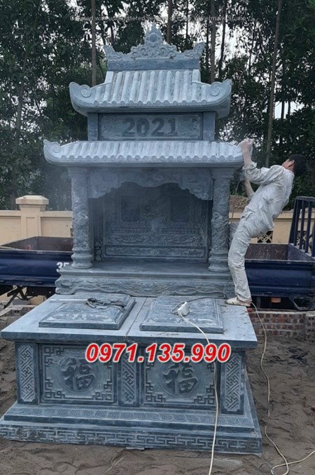 Mẫu mộ đá đôi ông bà bố mẹ đẹp bán hà nam hếu đà nẵng quảng nam