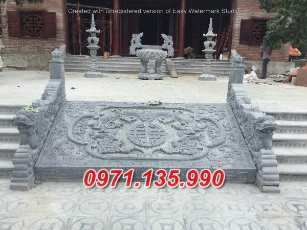 Mẫu rồng đá chiếu rồng nhà thờ từ đường bán tại bắc giang bắc kạn