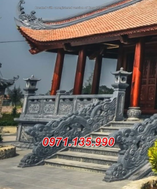 Mẫu rồng đá chiếu rồng nhà thờ từ đường đẹp bán tại trà vinh vĩnh long