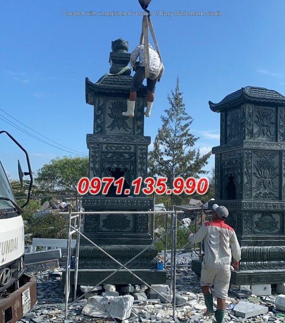 Mẫu mộ tháp phật giáo để tro cốt bằng đá đẹp bán tại đắk lắk đắk nông